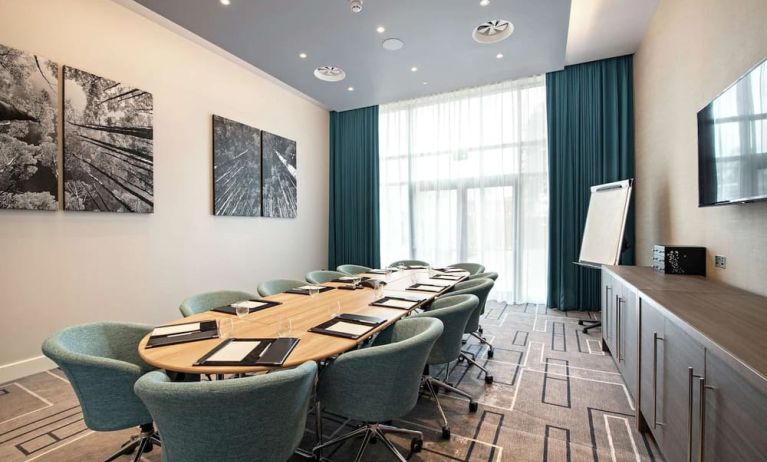 Professional meeting room at Hilton Garden Inn Abingdon Oxford.