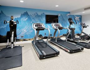 Fitness center available at Hilton Garden Inn Abingdon Oxford.