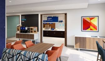 Coworking space at Holiday Inn Express & Suites Bronx.