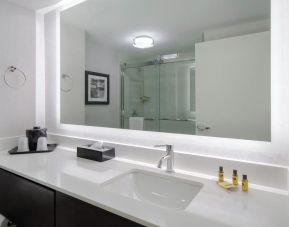 Guest bathroom at Best Western Plus Secaucus Meadowlands.