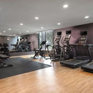 Fitness center at Best Western Plus Secaucus Meadowlands.