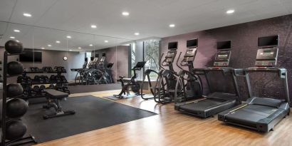 Fitness center at Best Western Plus Secaucus Meadowlands.