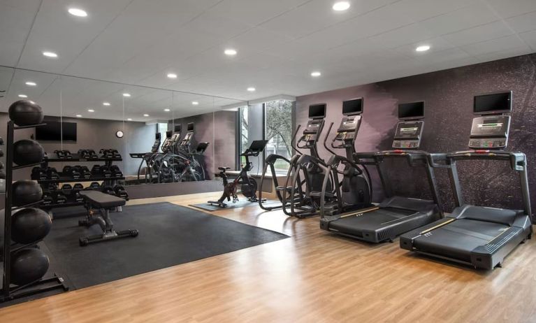 Fitness center at Best Western Plus Secaucus Meadowlands.