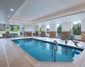 Indoor pool at TownePlace Suites Edgewood Aberdeen.