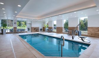 Indoor pool at TownePlace Suites Edgewood Aberdeen.