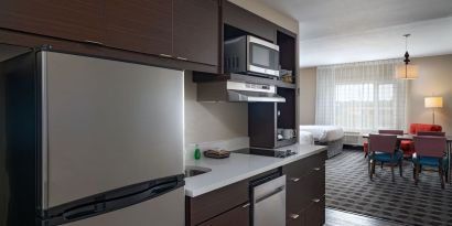 Fridge and microwave at TownePlace Suites Edgewood Aberdeen.