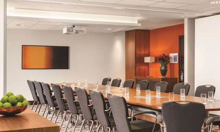 Professional meeting room at Hilton London Wembley.