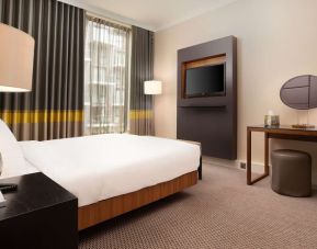 Day use room with large windows at Hilton London Wembley.