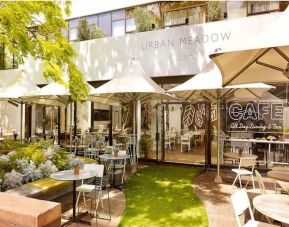 Outdoor patio perfect for co-working  at DoubleTree By Hilton London - Hyde Park.