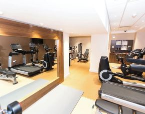 Fitness center available at DoubleTree By Hilton London - Hyde Park.