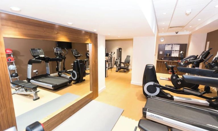 Fitness center available at DoubleTree By Hilton London - Hyde Park.