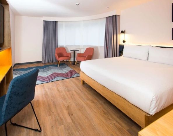 Day use room at Hampton By Hilton London Park Royal.
