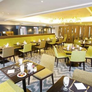 Dining area at the DoubleTree by Hilton Bristol North.