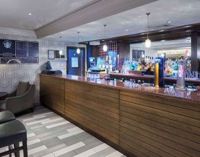 Hotel bar at the DoubleTree by Hilton Bristol North.