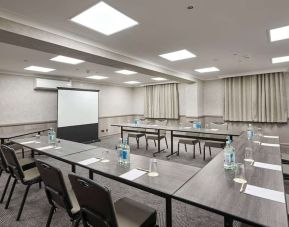 Meeting room at the DoubleTree by Hilton Bristol North.