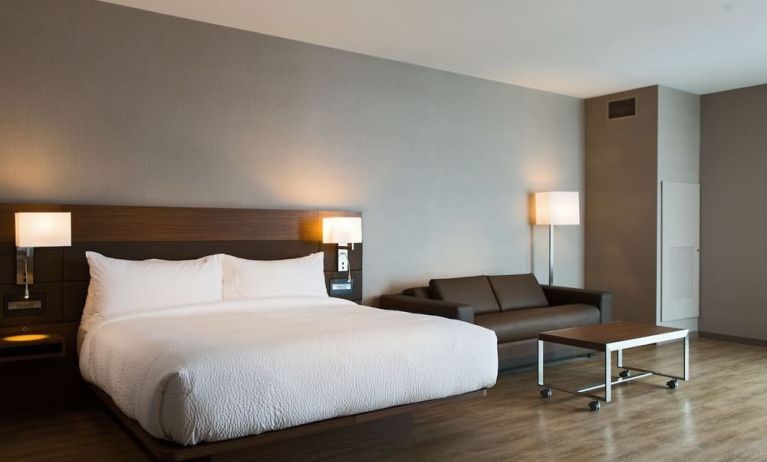 Spacious day use room with natural light at AC Hotel Cincinnati At Liberty Center.