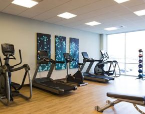 Fitness center available at AC Hotel Cincinnati At Liberty Center.