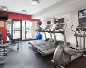 Fitness center available at TownePlace Suites By Marriott Shreveport-Bossier City.