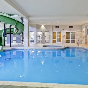 Refreshing indoor pool at Fairfield By Marriott Guelph.