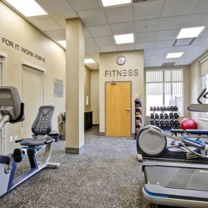 Fitness center available at Fairfield By Marriott Guelph.