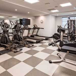 Fitness center fully equipped at Executive Residency By Best Western.