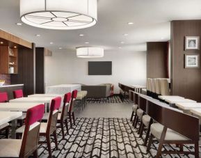 Executive lounge perfect for co-working  at the Double Tree Toronto Airport West.