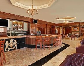 Hotel bar at Congress Plaza Hotel.