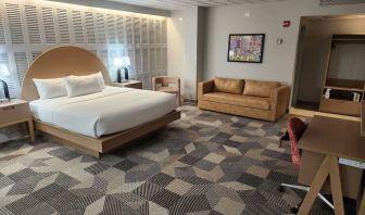 Spacious day use room at Miami International Airport Hotel.