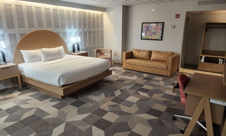 Spacious day use room at Miami International Airport Hotel.