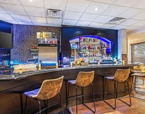 Hotel bar at Best Western Plus Newark Airport West.