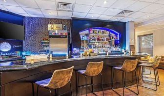 Hotel bar at Best Western Plus Newark Airport West.