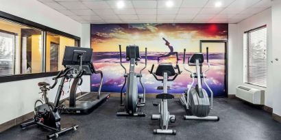 Fitness center available at Best Western Plus Newark Airport West.