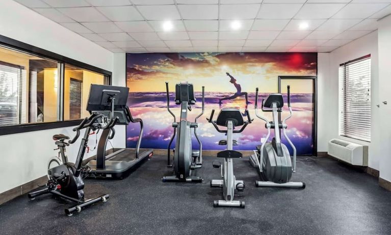 Fitness center available at Best Western Plus Newark Airport West.