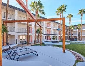 Courtyard at Aqua Soleil Hotel & Mineral Water Spa.