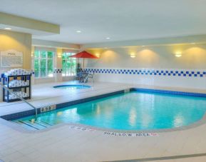 Relaxing indoor pool at Hilton Garden Inn Toronto/Burlington.