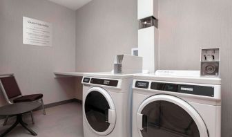 Guest laundry room at Hampton Inn By Hilton Port Hope.