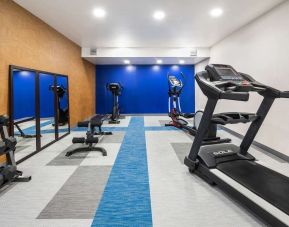 Well equipped fitness center at Comfort Inn & Suites Barrie.