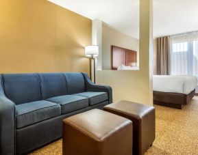 Bright and spacious day use room with living area at Comfort Inn & Suites Napanee.