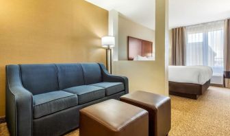 Bright and spacious day use room with living area at Comfort Inn & Suites Napanee.