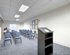 Professional meeting room at Holiday Inn Express & Suites Airport-Calgary.