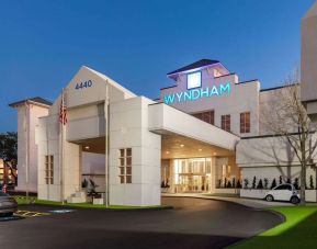 Hotel exterior at Wyndham DFW Airport