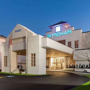 Hotel exterior at Wyndham DFW Airport