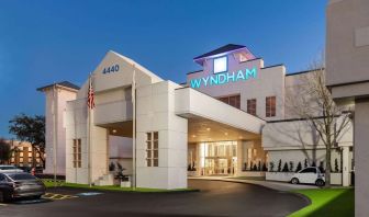 Hotel exterior at Wyndham DFW Airport