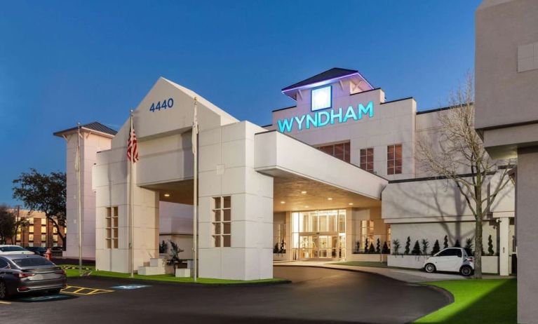 Hotel exterior at Wyndham DFW Airport