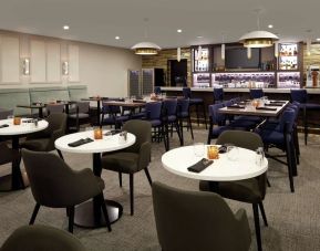 Dining area at DoubleTree By Hilton Montreal Airport.