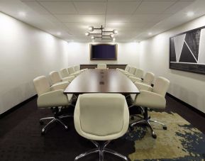 Professional meeting room at DoubleTree By Hilton Montreal Airport.