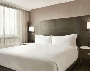 Bright day use room at the Embassy Suites by Hilton Montreal Airport.