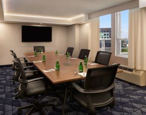 Professional meeting room at Courtyard By Marriott Kitchener.