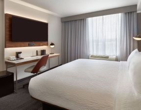 Day use room with work desk at Courtyard By Marriott Kitchener.