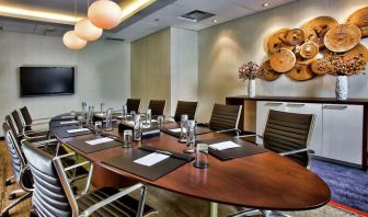 Professional meeting room at DoubleTree By Hilton Montreal.